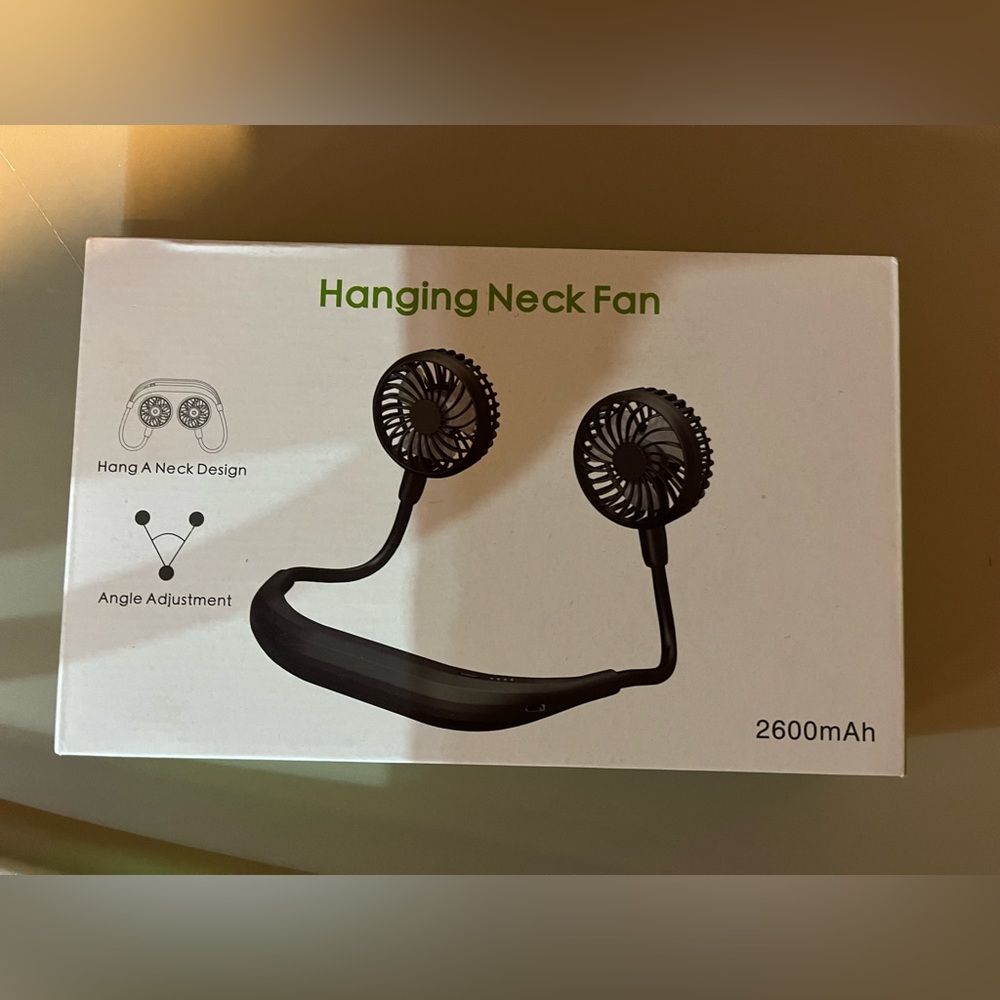 Hanging Neck Fan - New!